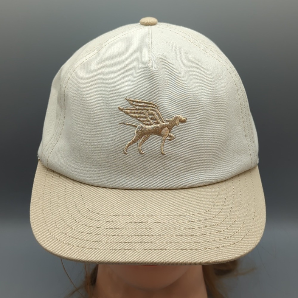 Bird Dogs Cream & Gold GriffinDog Hat Golf Cap Snapback Cotton Adjustable